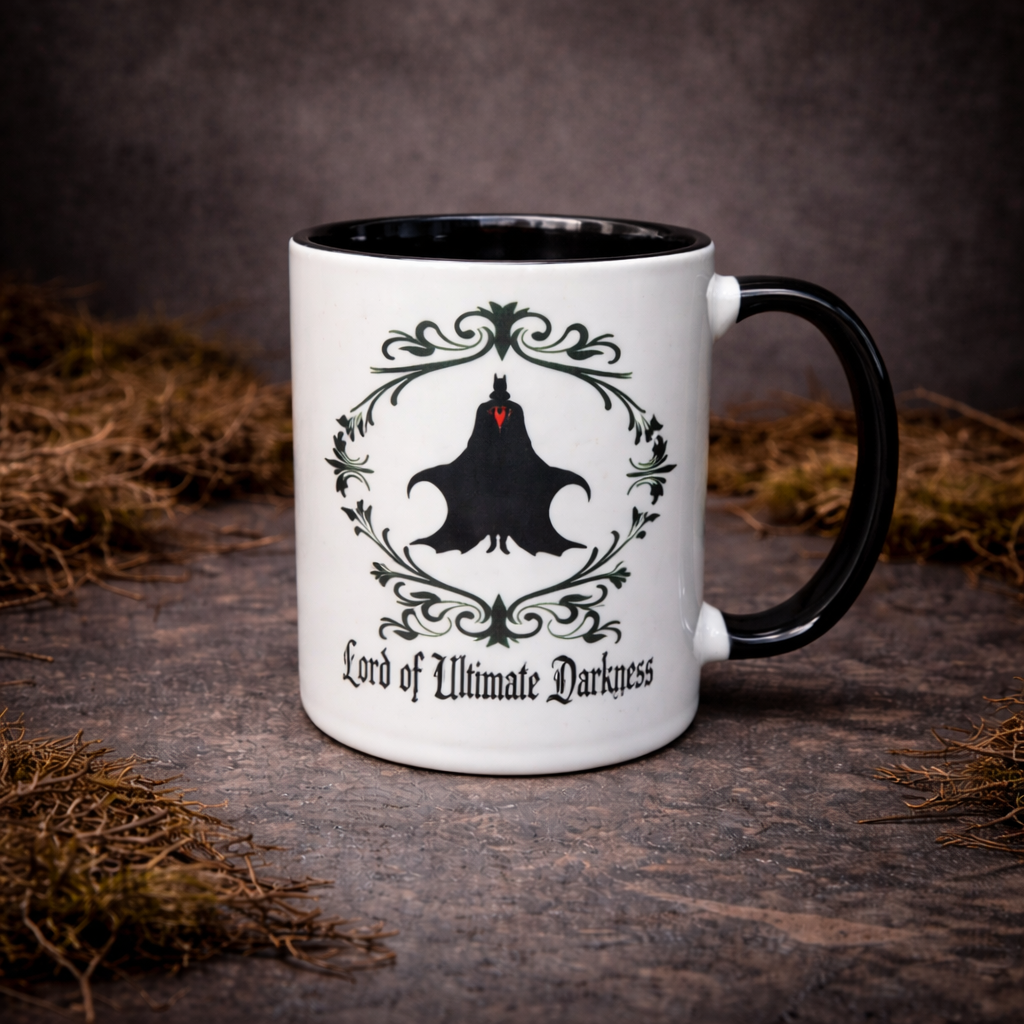 Lord of ultimate darkness mug gothic male design alternative couple gift